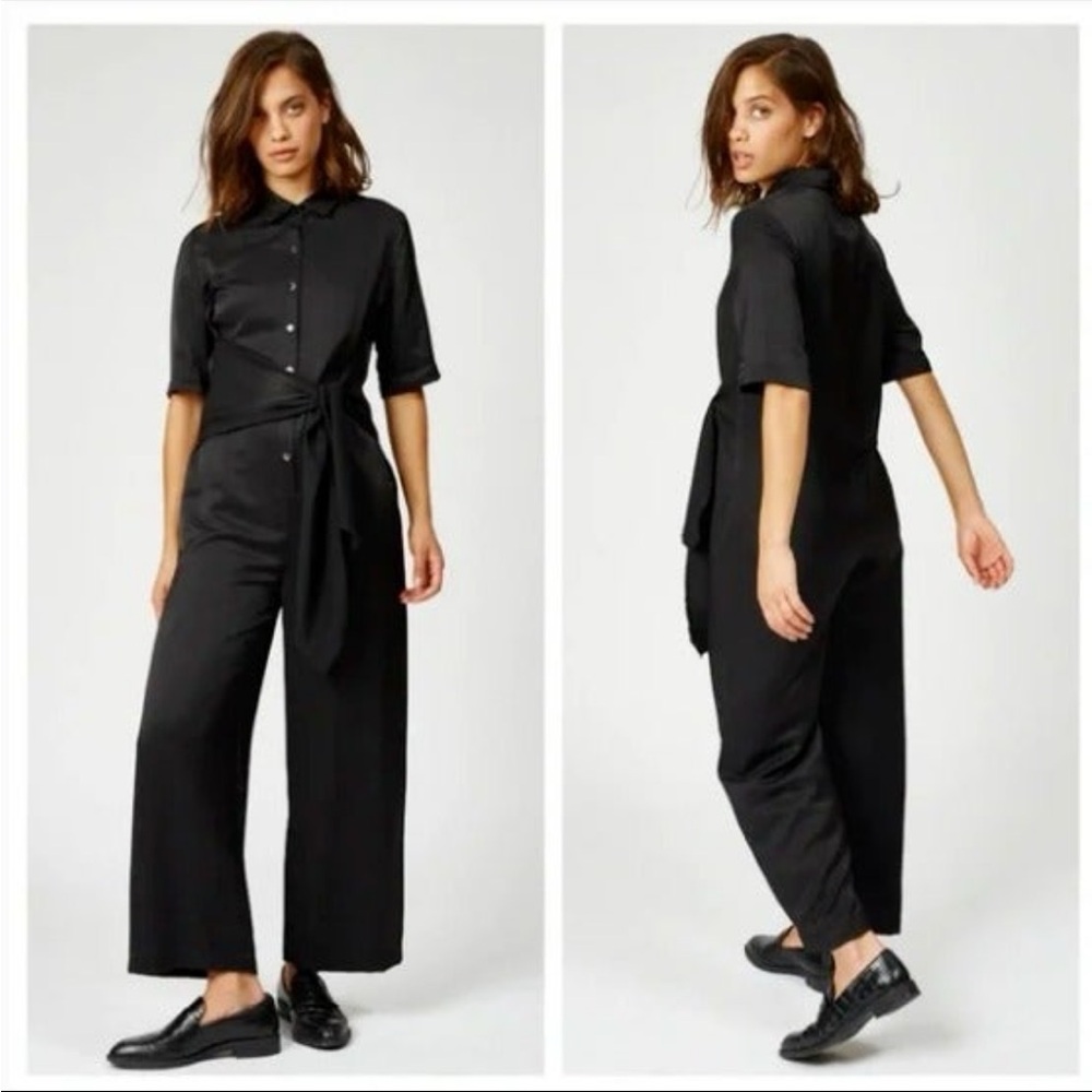 Silk and Salt Rubin Black Women's Jumpsuit